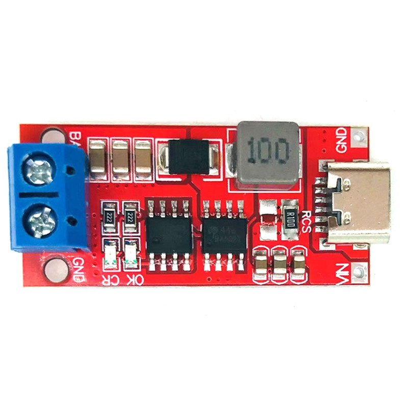 C-tüüpi 4S võimendusmooduli polümeer-liitiumioonaku laadimismoodul 18650 liitiumaku laadimisplaadi moodul 1A