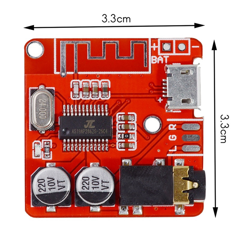 Placă de decodare + carcasă MP3 Bluetooth Modul Audio Placă fără pierderi Difuzor auto Placă amplificator audio DIY Receptor audio