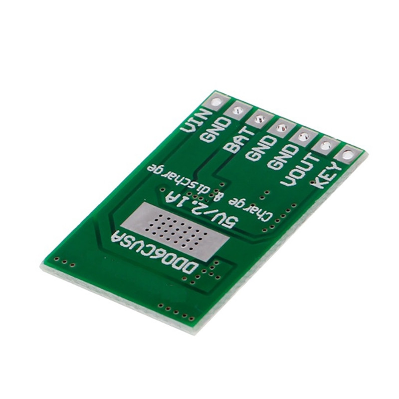3 db 2.1A 5V töltés/kisütés (Boost)/akkumulátorvédelem/jelző modul 3.7V lítium DD06CVSA