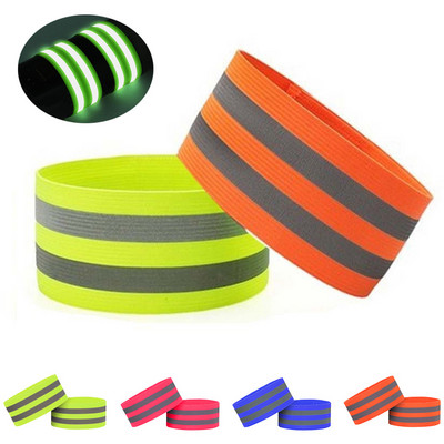 Reflective Bands For Wrist Arm Ankle Leg High Visibility Reflect Straps For Night Walking Cycling Running Safety Reflector Tape