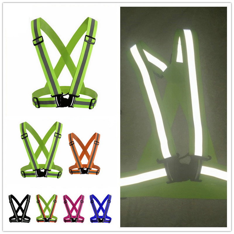 Highlight helkurrihmad Ööjooksmine Ratsutamisriided Vest Reguleeritav turvavest elastne riba täiskasvanutele ja lastele