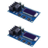 2X 10A 6-60 V liitiumaku laadimiskontrolleri kaitseplaadi LCD-ekraan integreeritud vooluahela kaitse juhtmoodul