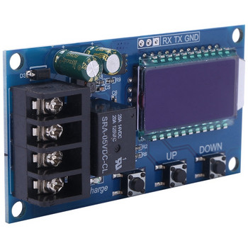 2X 10A 6-60V контролер за зареждане на литиева батерия Защитна платка LCD дисплей Контролен модул за защита на интегрираната схема