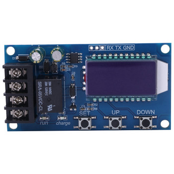 2X 10A 6-60V контролер за зареждане на литиева батерия Защитна платка LCD дисплей Контролен модул за защита на интегрираната схема