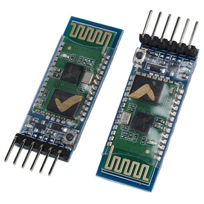 2 gab HC-05 6 kontaktu RF bezvadu Bluetooth raiduztvērēja vergu modulis RS232 / TTL uz UART pārveidotāju un adapteri Arduino