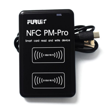 Нов NFC Pro RFID Smart Chip Copier IC/ID Key Reader 125Khz T5577 Badge Card Writer 13.56Mhz CUID Token Decoding Clone Duplicator