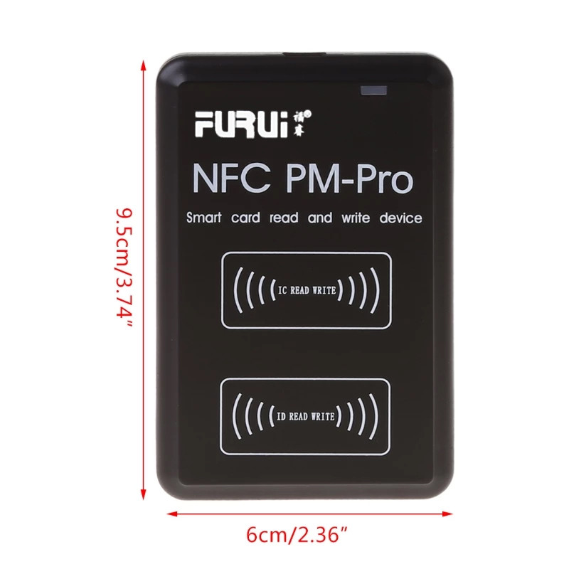 Нов NFC Pro RFID Smart Chip Copier IC/ID Key Reader 125Khz T5577 Badge Card Writer 13.56Mhz CUID Token Decoding Clone Duplicator