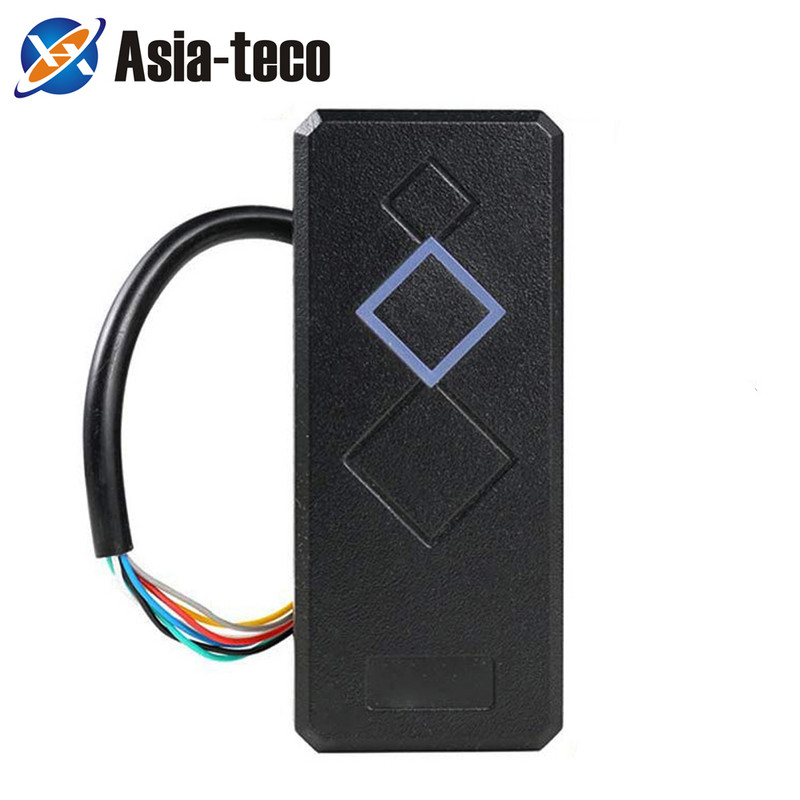 Vízálló 125 khz 13,56 MHz kártyaolvasó Wiegand 26 34 kártyaolvasó LED jelzőfények Biztonság RFID EM azonosítókártya beléptető olvasó