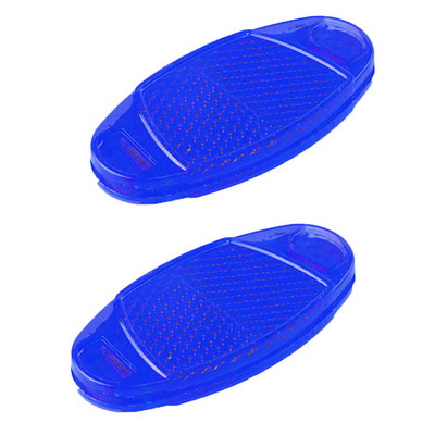 2 db Kerékpárküllős Reflektor Biztonsági Figyelmeztető lámpa Kerékfelni Fényvisszaverő rögzítés Éjszakai fényvisszaverők Villogó lámpák Kerékpáros lámpa