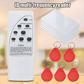 RFID azonosító kártya jelzőfény másológombbal, indukciós hordozható kártyaíróval PUO88