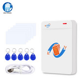 Nutikas RFID-kaardi paljundusaparaat ID/IC-lugeja koopiamasin krüptitud kaardidekooder USB-kaabliga Vaba tarkvara tugi NFC-telefoni/randmepaelaga