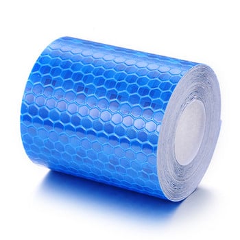 ESCAM 5cmx3m Reflective Material Tape Αυτοκόλλητο Προειδοποιητική Ταινία Προειδοποίησης Ανακλαστική ταινία Αυτοκόλλητα αυτοκινήτου