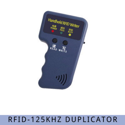 Rokas 125KHz EM4100 TK4100 RFID kopētājs rakstīšanas pavairotājs programmētājs lasītājs EM4305 T5577 pārrakstāms ID viedās atslēgu piekares tagu karte