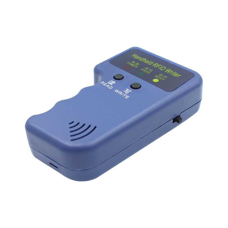 Rokas 125KHz EM4100 TK4100 RFID kopētājs rakstīšanas pavairotājs programmētājs lasītājs EM4305 T5577 pārrakstāms ID viedās atslēgu piekares tagu karte