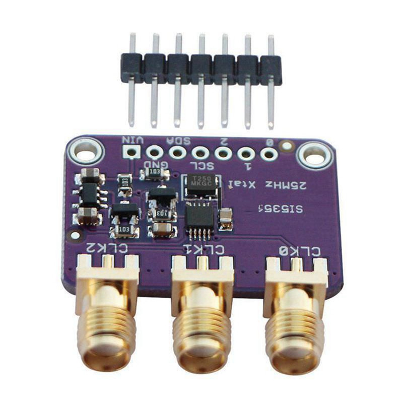 2X Si5351a I2C 25Mhz Clock Generator Breakout Board 8Khz до 160Mhz за Arduino D9I2