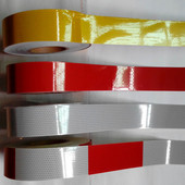 5cmx1m helkurmaterjal Tugev autokleebised Kleeplint veoautole Ohutuskleebised mootorrattale Tarvikud punane valge