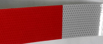 5cmx1m helkurmaterjal Tugev autokleebised Kleeplint veoautole Ohutuskleebised mootorrattale Tarvikud punane valge