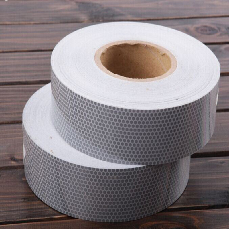 5cmx1m helkurmaterjal Tugev autokleebised Kleeplint veoautole Ohutuskleebised mootorrattale Tarvikud punane valge