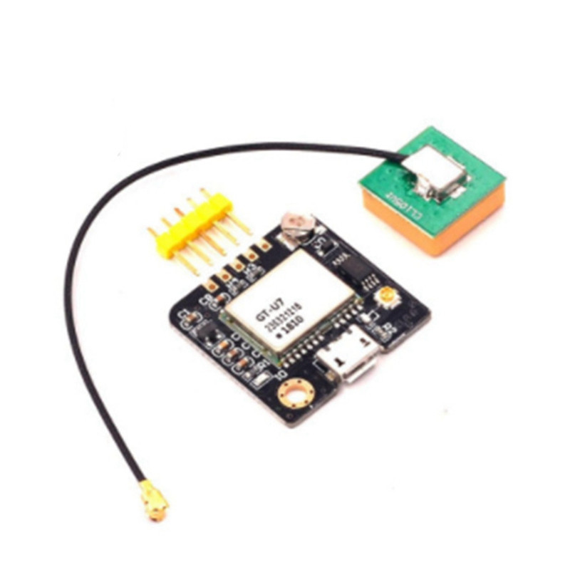 GPS modulis GT-U7 ir savietojams ar NEO-6M ar EEPROM Iot moduli