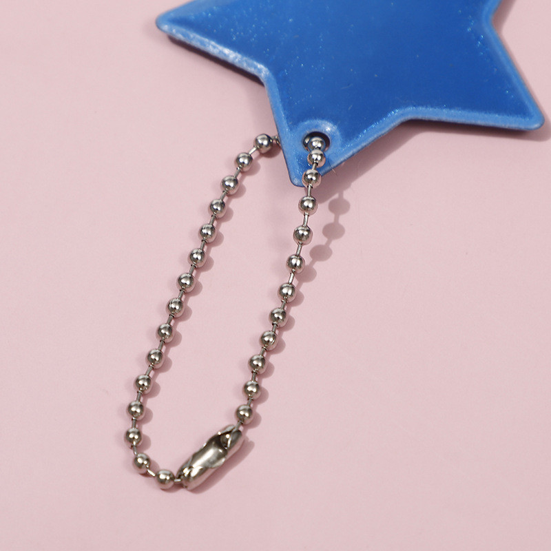 Saugus Atšvaitai Raktų pakabukai Stilingi Šviesą atspindintys Žvaigždės Parankiniai Kuprinės Vežimėliai Striukės Saugus Atšvaitas Raktų pakabukas Vaikams Vyrams Moterims