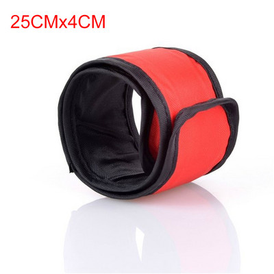 Šviesą atspindinčios juostelės rankovės žėrinčios apyrankės Sportinės LED apyrankės, šviesa naktiniam vaikščiojimui dviračiu, bėgimo saugos atšvaitai