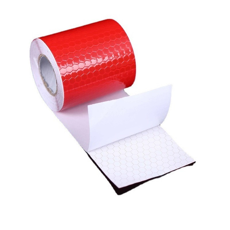 5cm*300cm autós fényvisszaverő szalag díszítő matricák autóra figyelmeztető Biztonsági fényvisszaverő szalag film autó motorkerékpár fényvisszaverő matrica