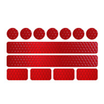 Automašīnu piederumi Atstarojošā lente Moto atstarojoša uzlīme velosipēda rāmja uzlīmēm ratu uzlīmes