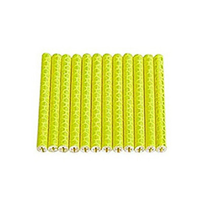 12vnt dviratį atspindintys lipdukai ratų stipinai vamzdeliai juostelė saugos įspėjamoji lemputė atšvaitas lauko dviračio žibintų priedai