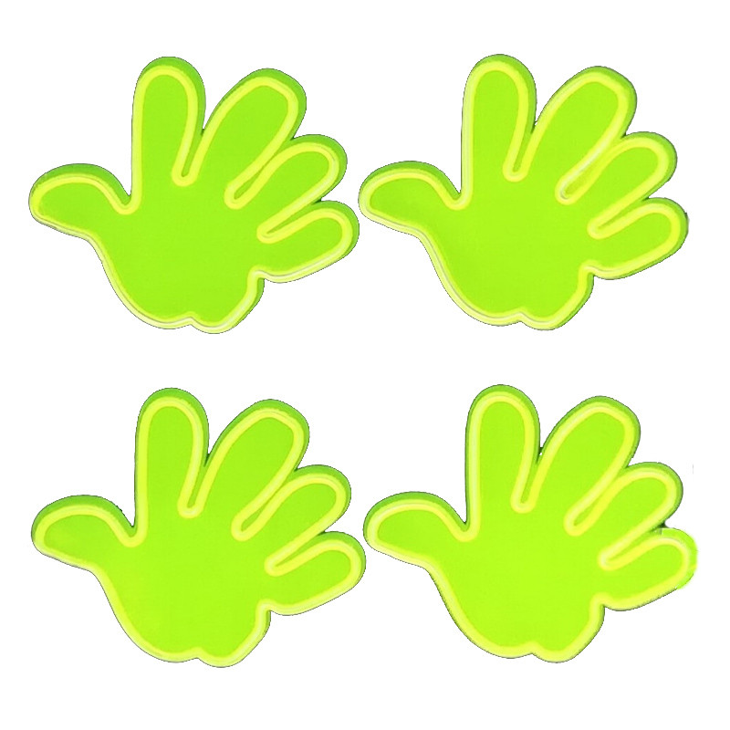 Helkurkleebis Dag Muster auto Mootorratta Jalgratta kleebis Ööohutus Sõidukleebis Mitmeotstarbeline helkur