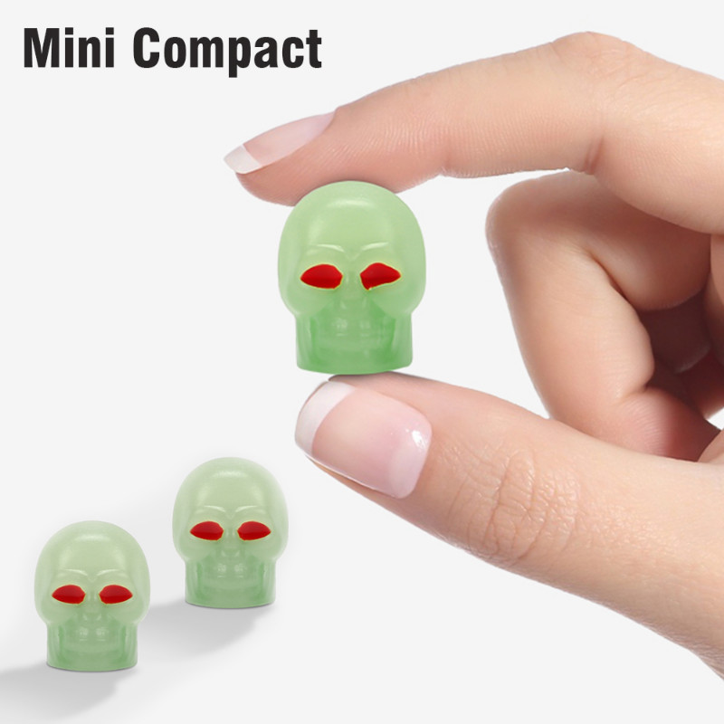 4vnt šviečiančių vožtuvų dangtelių fluorescencinių naktinių švytinčių automobilių motociklų dviračių dviračių ratų padangų stebulės šviečiančių vožtuvų koto dangtelių dekorai