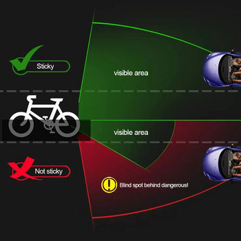 6 бр. Автомобилен светлоотразителен стикер във формата на звезда Предупреждение за безопасност Забележителност за камион Мотоциклетно ремарке Самозалепваща светлоотразителна стикер