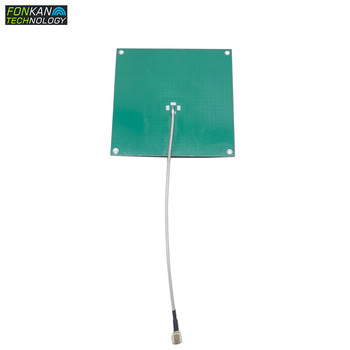 UHF RFID 5.5dbi 80*80mm 120x120mm PCB Circular Polarization Ceramic Antenne With SMA MMCX IPEX TNC Connector for Reader Module