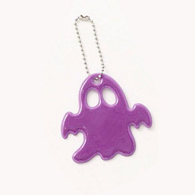 Reflexné prívesky na kľúče s duchmi, tašky, príslušenstvo, vysoko viditeľné reflexné PVC prívesky na kľúče, batohy pre dámy a deti, bezpečnosť