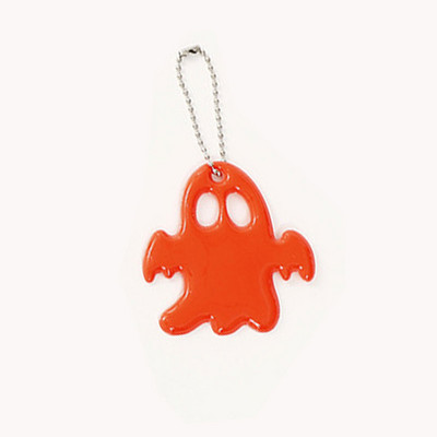 Reflexné prívesky na kľúče s duchmi, tašky, príslušenstvo, vysoko viditeľné reflexné PVC prívesky na kľúče, batohy pre dámy a deti, bezpečnosť