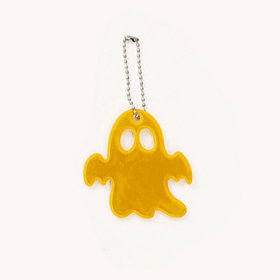 Reflexné prívesky na kľúče s duchmi, tašky, príslušenstvo, vysoko viditeľné reflexné PVC prívesky na kľúče, batohy pre dámy a deti, bezpečnosť