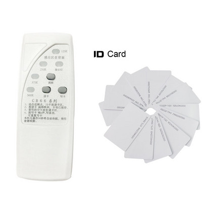 125Khz RFID karšu kopētājs 125/250/375/500KHz CR66 RFID skeneris programmētājs lasītājs rakstīšanas kopētājs