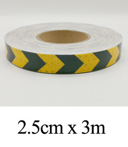 PET kerékpár test fényvisszaverő matricák fényvisszaverő biztonsági figyelmeztetés láthatóság fényvisszaverő szalag film matrica világító sáv Kerékpár hozzáférés