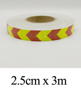 PET kerékpár test fényvisszaverő matricák fényvisszaverő biztonsági figyelmeztetés láthatóság fényvisszaverő szalag film matrica világító sáv Kerékpár hozzáférés