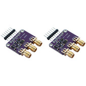 Κορυφαίες προσφορές 2X Si5351a I2C 25Mhz γεννήτρια ρολογιού Breakout Board 8Khz έως 160Mhz για Arduino D9I2