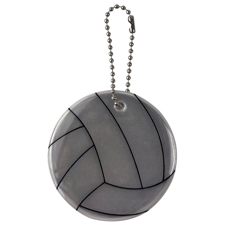 Volejbola divpusējs atstarojošs kulons dienasgaismas atslēgu piekariņš atslēgu piekariņš drošības brīdinājums pastaigu riteņbraukšanas atstarotājs Gift 600 Light