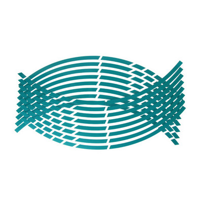 16 бр./компл. Светлоотразителни ленти Нощна безопасност Водоустойчиви стикери за гуми на колела Светлоотразителни стикери за джанти за мотоциклет, кола, велосипед, декор