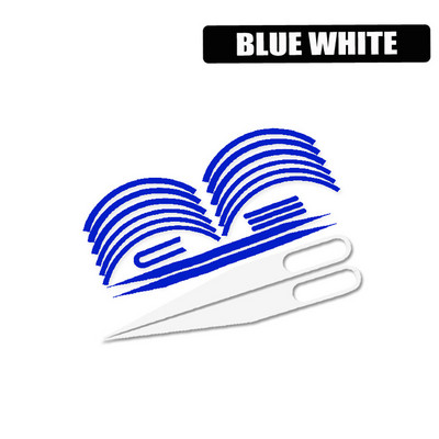 Nakts braukšanas atstarojoša brīdinājuma sloksne Xiaomi Mijia M365 motorollera uzlīmei, ūdensizturīga PVC skrejriteņa uzlīmei skrejriteņa atstarotāja lentes