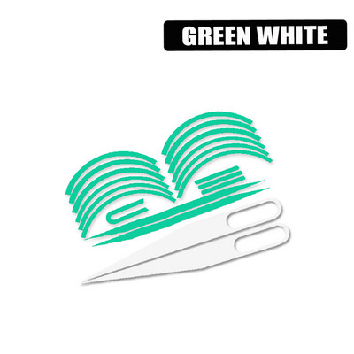 Nakts braukšanas atstarojoša brīdinājuma sloksne Xiaomi Mijia M365 motorollera uzlīmei, ūdensizturīga PVC skrejriteņa uzlīmei skrejriteņa atstarotāja lentes