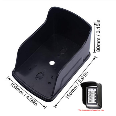 125Khz RFID tuvuma karšu tastatūra Piekļuves kontroles sistēmas ierīce Ierīce RFID karšu lasītājs Durvju bloķēšanas sistēma 1000 lietotāja atslēgu piekariņu vāciņš