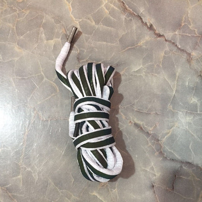 Gradients Rainbow fényvisszaverő cipőfűzők Pop Szemet gyönyörködtető figyelmeztető csík