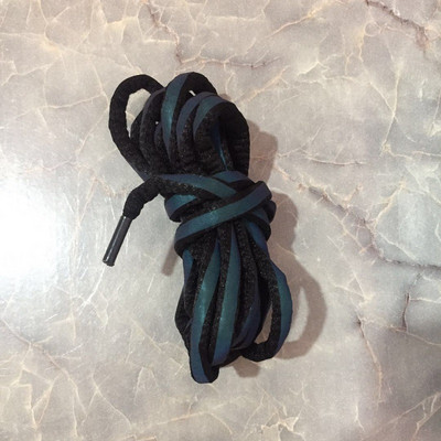 Gradients Rainbow fényvisszaverő cipőfűzők Pop Szemet gyönyörködtető figyelmeztető csík