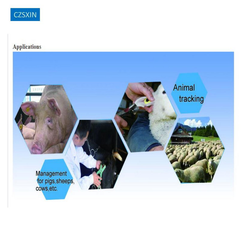 Czstar 134,2 khz fdx-b lugeja LF-lugeja RFID-antenni lemmiklooma skanneri lugeja passiivse saatja sildi antenn kohandatud suurusega