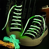 1 pāris atstarojošas kurpju šņores Hologrāfiskas vizulis kurpju auklas Satiksmes kurpes Mežģīnes Pieaugušajiem Bērniem Spīdīgas, mirdzošas apavu auklas