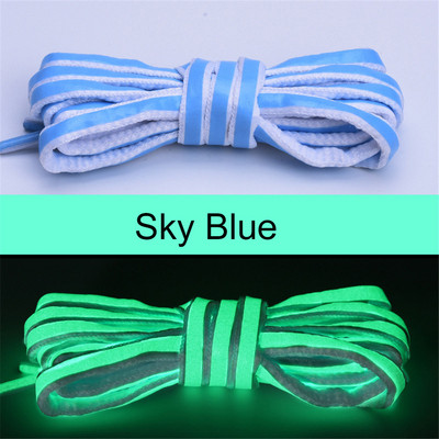 1 pāris atstarojošas kurpju šņores Hologrāfiskas vizulis kurpju auklas Satiksmes kurpes Mežģīnes Pieaugušajiem Bērniem Spīdīgas, mirdzošas apavu auklas