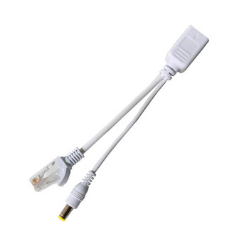 POE кабел Пасивно захранване през Ethernet адаптер Сплитер RJ45 инжектор захранващ модул 12-48v за IP Camea